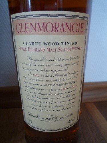 Bild Nr. 103 zu Thread Glenmorangie-claret-wood-finish