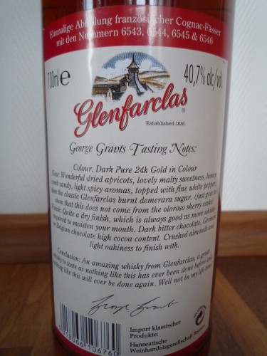 Bild Nr. 705 zu Thread Glenfarclas-1967-cognac-cask