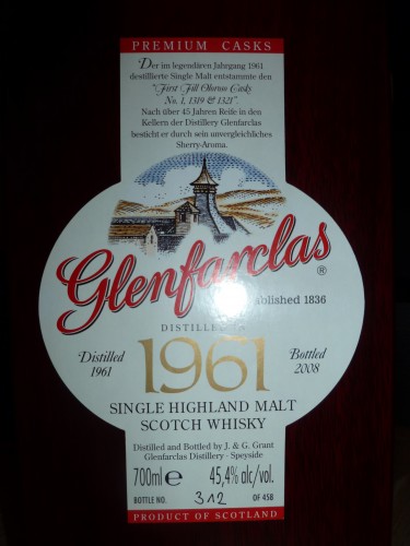 Bild Nr. 884 zu Thread Glenfarclas-1961-first-fill-oloroso