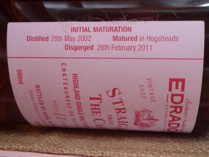 Bild Nr. 878 zu Thread Edradour-straight-from-the-cask--chateauneuf-du-pape-finish