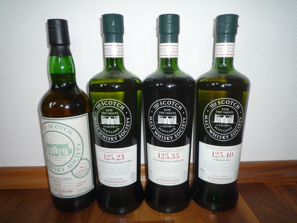 Die Scotch Malt Whisky Society füllt Whiskies fast aller bekannten Destillerien in eigenen Varianten ab... (SMWS)